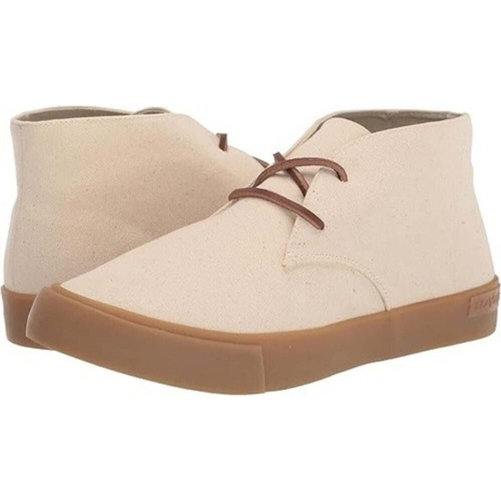 SeaVees Maslon M122A23CMD Desert Boots Men's 8.5 Natural Round Toe Ankle GAL483